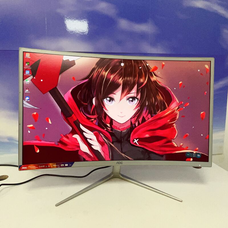 Aoc C3208Vwe8 C3208Vw8 32-Inch 1800R Hd Gaming Eye Protection Screen Curved Display