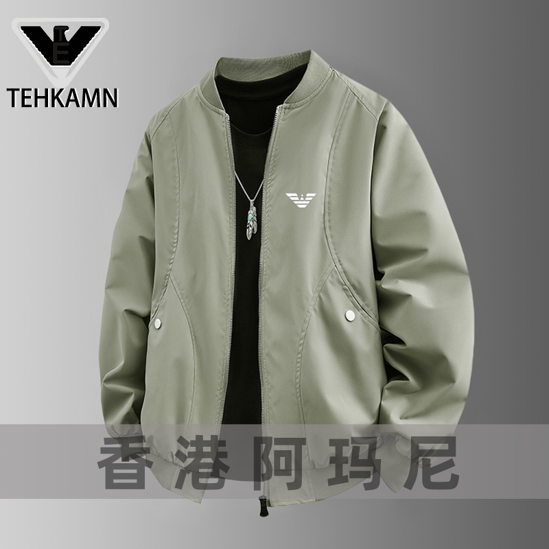 Outlet Clearance Spring and Autumn New Men's Jackets, Sports Trendy Fashion Casual Loose Workwear Outdoor Jackets