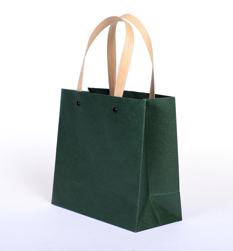 滿0元發貨 爆款 牛皮紙袋手提袋紙袋定做綠色袋批發飾品袋包裝紙袋子服裝袋 價格不同請諮詢後再下標 Yahoo奇摩拍賣