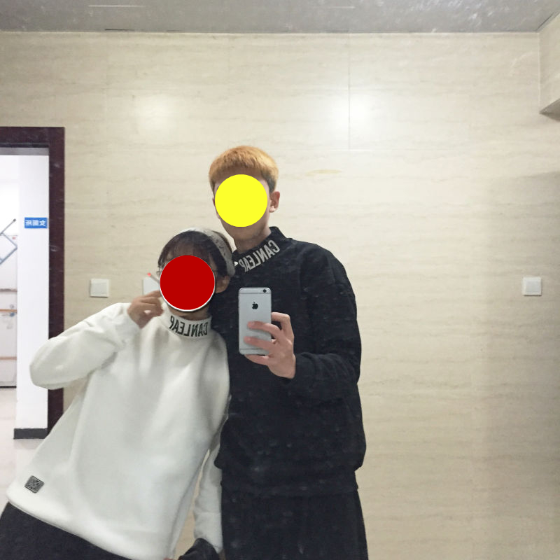 Áo len cổ lọ cao cổ Hàn Quốc ulzzang cao cấp phiên bản nam của port gió bf hoang dã đơn giản đôi áo dài tay áo unisex