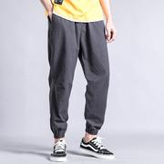 Jordan Xuân Hè Quần nam Hàn Quốc phiên bản Trend chân nhỏ thể thao chín điểm thường workpants xu hướng thương hiệu bó lỏng lẻo mùa hè.