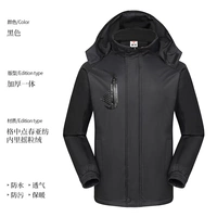 Черная зима утолщена