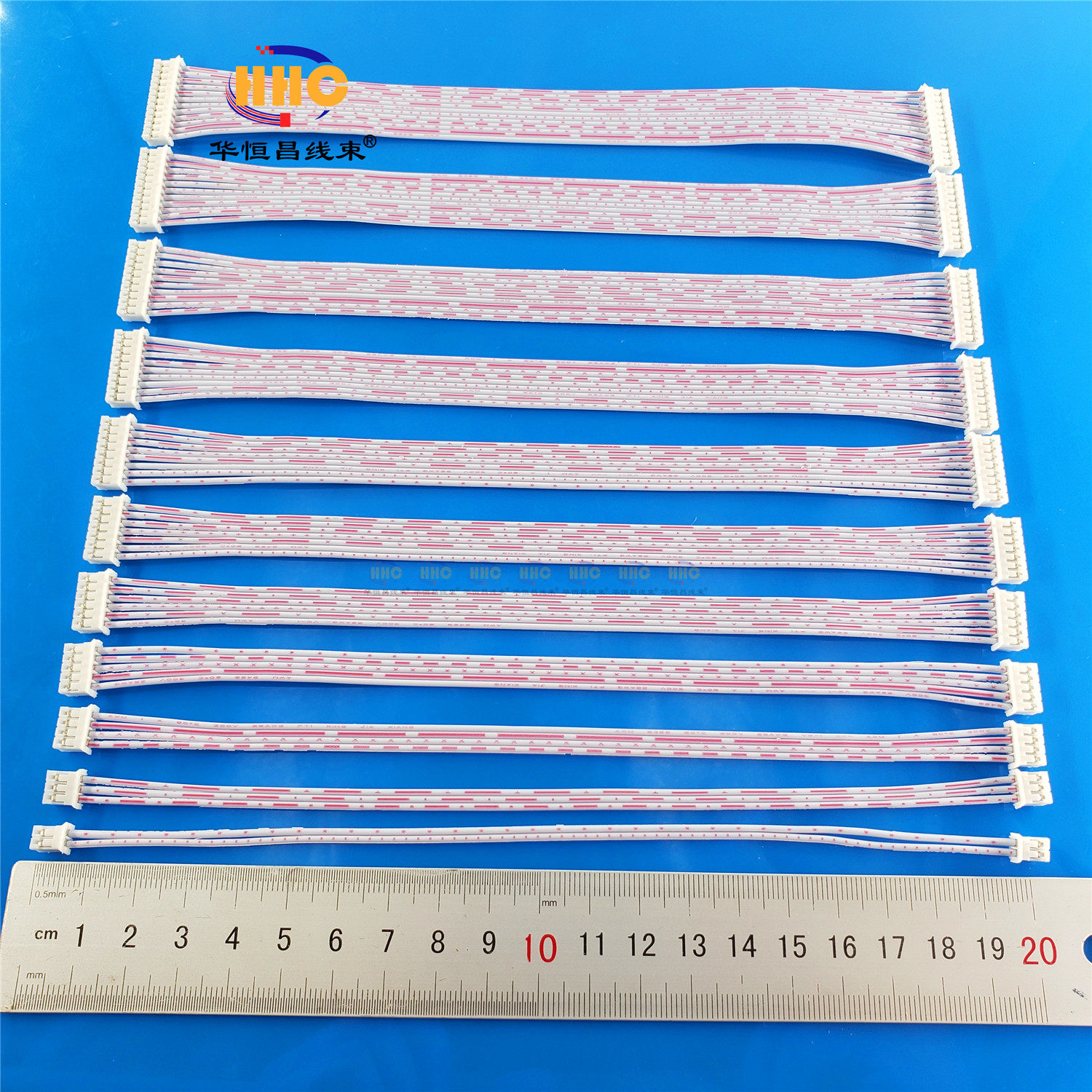 PH2 0MM cable spot 26 red and white double single head with forward and reverse 100MM 20CM30CM456789P