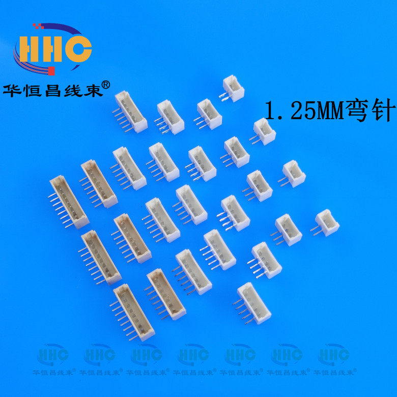 1 25MM pitch 90 degree curved needle seat curved foot plug board connector 2 3 4 5 6 7 8 9 10 11 12P - Taobao