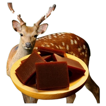 Deer antler glue blocks pure antler glue used as medicine bulk tablets from Changbai Mountain in Northeast China sika deer pharmacy to stay up late and nourish.