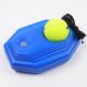 Tennis single rebound trainer with string, beginner training tennis racket, high elastic rope fixed base, fitness automatic