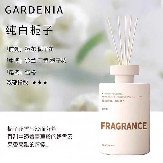 Gardenia Aromatherapy Indoor Long-lasting Home Premium Essential Oil Wardrobe Bedroom Toilet Bathroom Air Freshener Aroma