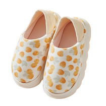 Pregnant womens confinement shoes autumn and winter 100% heel soft sole thick non-slip maternity spring and autumn breathable postpartum slippers heel pregnant mother
