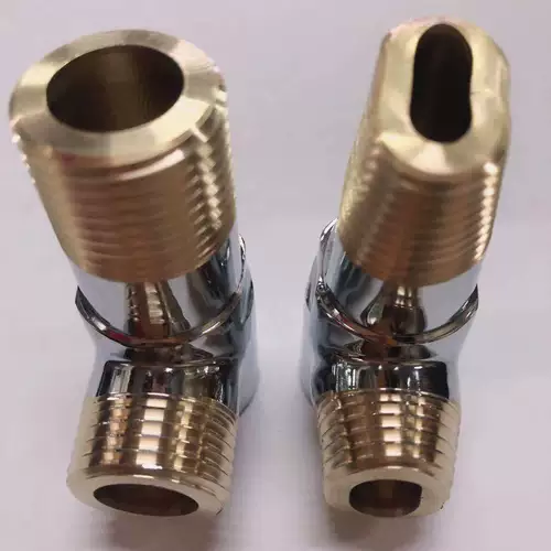 Треугольный клапан Полный медный утолщенный восьми -ручный клапан стоп -клапан Клапан Холодный водный водонагреватели Переключающие 304 угловой клапан из нержавеющей стали.