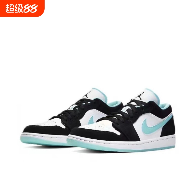 Aj1 Low Jordan 1 Low-Top Guo Ailun Campus Couple's Unisex Sneakers Fashion Versatile Sneakers Cq9828-131