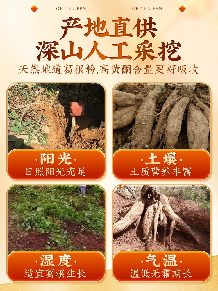 北京同仁堂葛根粉：250g非纯野生天然即食无糖代餐，你真的了解它的奥秘吗？