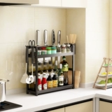 Кухонная многофункциональная полка для хранения приправ, подставка для палочек для еды, многослойный ящик для хранения приправ на столешнице, подставка для масла, соли, соуса и уксуса