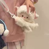 Сумка через плечо, кукла, небольшая сумка на день Святого Валентина, пингвин, надевается на плечо, подарок на день рождения