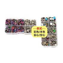 Five-prong buckle installation set button seam-free nail buckle hand pressure pliers push button mother buckle concealed buckle shoes sandals tops