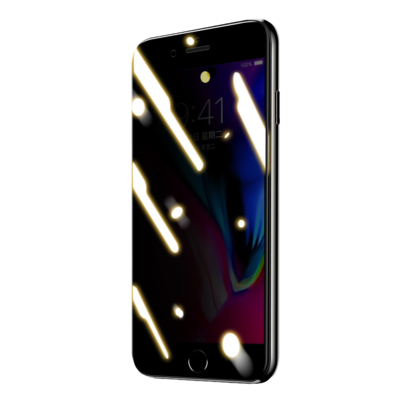 适用于苹果8plus防窥钢化膜iphone76s防窥屏手机7pipi7七保护i8保贴膜高清护眼游戏超清防爆防偷窥全屏防指纹