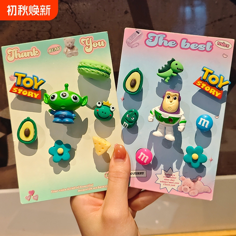 DIY Accessories for Crocs Shoes: Three-Eyed Alien, Buzz Lightyear Shoe Charms, Shoe Decorations, Shoe Ornaments