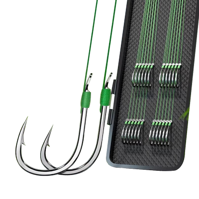 大力马双钩成品金袖伊势尼鱼钩