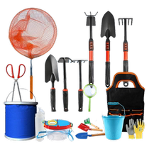 Complete collection of sea catching tool sets for adults clam digging and crab digging gloves beach shovel clips childrens equipment sand digging rake