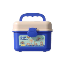 Disassembly screwing assembly toy toolbox childrens baby building blocks educational electric drill assembly and repair boys and girls