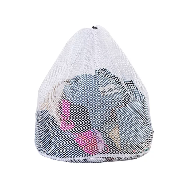 Mesh bag for laundry, extra large big underwear, increased thickness, drawstring