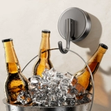 Всасывающий чашка крючок без трассировки вакуум и сильная нагрузка -Комплексная кухонная дверь за кухонная дверь за ванной.