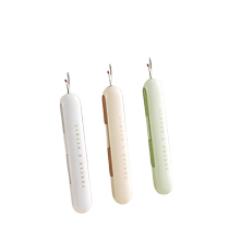 Needle threader seam remover household thread pick-up scissors clothes special hand sewing tool for the elderly portable thread artifact
