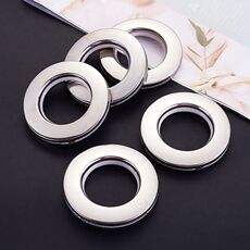 Аксессуары для штор 美居不锈钢窗帘扣环厂家直销