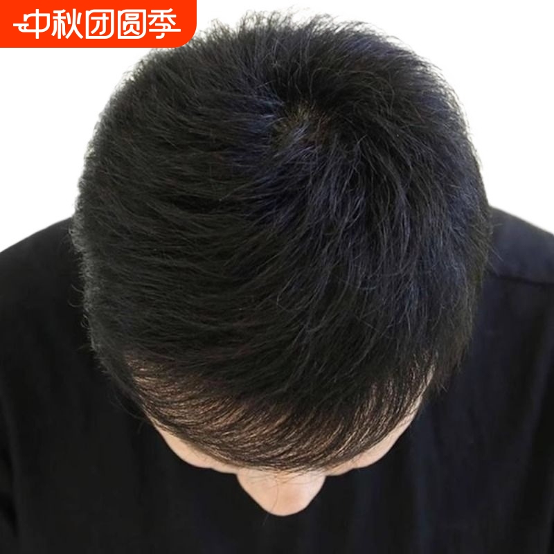 Men's Short Hair Wig, Breathable, Full-Length Real Hair, Suitable for Middle-Aged and Elderly, Full Head Real Hair, Invisible, Lightweight, Realistic Men's Short Hair Wig, Breathable, Full-Length Real Hair, Suitable for Middle-Aged and Elderly, Full Head Real Hair, Invisible, Lightweight, Realistic