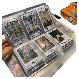 3寸拍立得相册本照片收纳明信片贴纸电影票卡册卡片纪念小卡影集价格九宫格