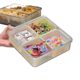 Refrigerator freshness box portable camping picnic outdoor fruit bento box food storage box sealed large capacity refrigeration