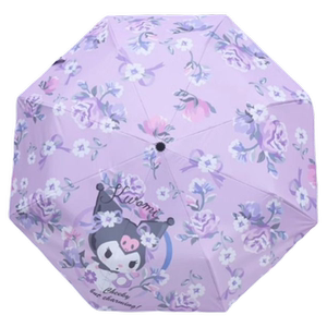 卡通库洛米雨伞折叠三折遮阳伞紫外线防晒太阳伞晴雨两用ins可爱