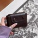 Korean version of soft and waxy retro wallet, card holder, integrated ID bag, card holder, coin purse, women's card holder, ID storage