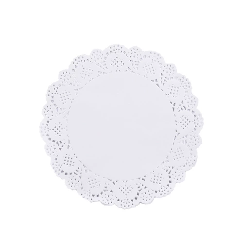 Кружевная бумага, сбивающая масляная накладка, бумага для бумаги, жареная кухня домашняя круглая выпечка пицца закуски пищева