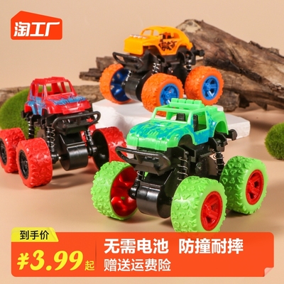 taobao agent Warrior, children's inertia SUV, realistic car model, metal smart toy