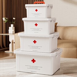 Multi-layer medicine box Family medicine box For Home Medicine classification storage box large capacity portable emergency medicine box