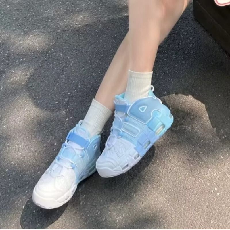 In-Stock Air More Pippen Big Air Versatile Cushioning Wear-Resistant Sports Basketball Shoes for Men and Women Casual Running Shoes