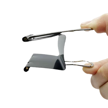 Long tail clip, dovetail clip, black fishtail clip, color, multi-specification, optional ballot holder, test paper clip, bill clip, large, medium and small, multi-specification metal bill clip, information clip, office supplies stationery