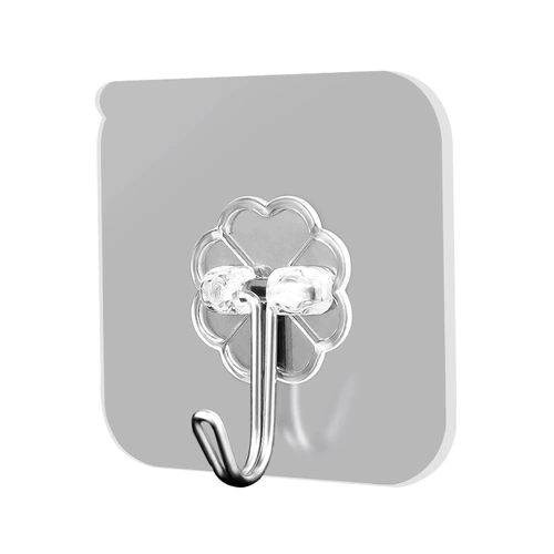 Крюк Сильная нагрузка на стены -Прозрачная кухня -без кухонных крючков бесплатно ударить и вставьте липкий крюк