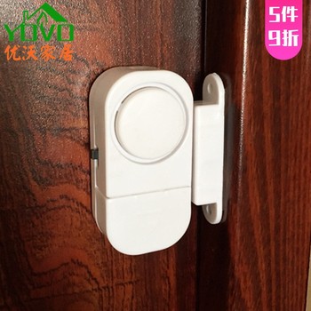 Household door sensor alarm window alarm hotel travel plastic steel aluminum alloy anti-theft door and window alarm