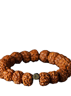 金刚菩提本命佛手串男女单圈手链复古民族风核桃念珠文玩盘玩把件