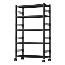 Kitchen rack floor-standing household multi-functional microwave storage rack multi-layer pot storage rack bathroom shelf