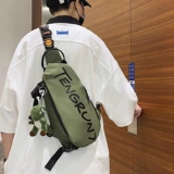 Сумка через плечо, мужская нагрудная сумка, мобильный телефон на одно плечо, сумка на одно плечо