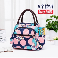 Сумка 手提包便当饭盒袋新款女包防水妈妈中年上班小布包手拎保温精致 Funaki Greek