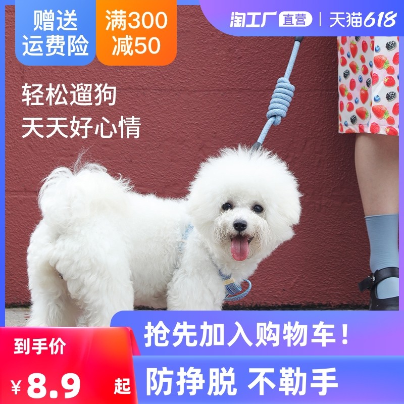 Pet Out Tow Rope Rope Suit Small & Medium Dog Tedi Bibi Bear Walking Dog Rope Breast Cuddling Bag