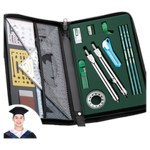 Hero Mechanical Drawing Tools Civil Engineering Drawing Drawing Tool Kit Drawing Construction Drawing Making Drawing Drawing Professional Compass Set T-Rule Combination Practical Ruler for College Students