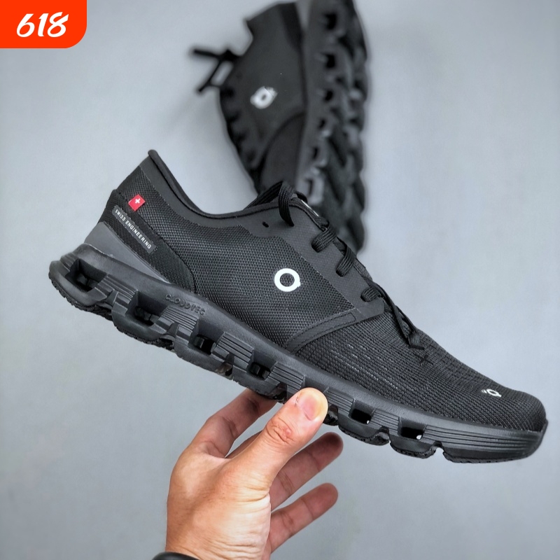 New Runningcloudx4Low Claude X4 Series Comfortable Casual Sports Shoes in Black, White, and Pink New Runningcloudx4Low Claude X4 Series Comfortable Casual Sports Shoes in Black, White, and Pink