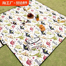 Outdoor picnic mat thickened moisture-proof mat picnic camping camping beach portable mat park waterproof lawn mat