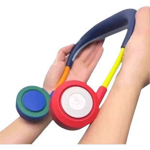 2025新款日本wfan多巴胺无叶挂脖风扇超长续航静音便携挂颈式随身小型儿童陈赫户外女便携式usb充电挂脖风扇