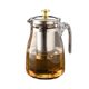 ຖ້ວຍຊາແກ້ວຫນາແຫນ້ນ elegant ຫມໍ້ນ້ໍາໃນຄົວເຮືອນດອກຊາ ຫມໍ້ນ້ໍາຊາຊຸດຊາຊຸດຊາຊຸດ teacup explosion-proof kettle
