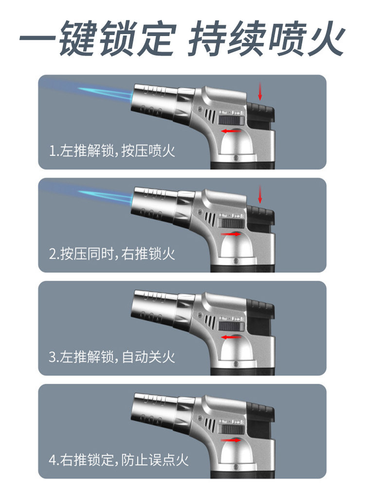 뜸 라이터 방풍 직접 뜸쑥 기둥 점화 유물 시가 아로마 테라피 가정용 풍선 스프레이 건 고온 소형 용접 건